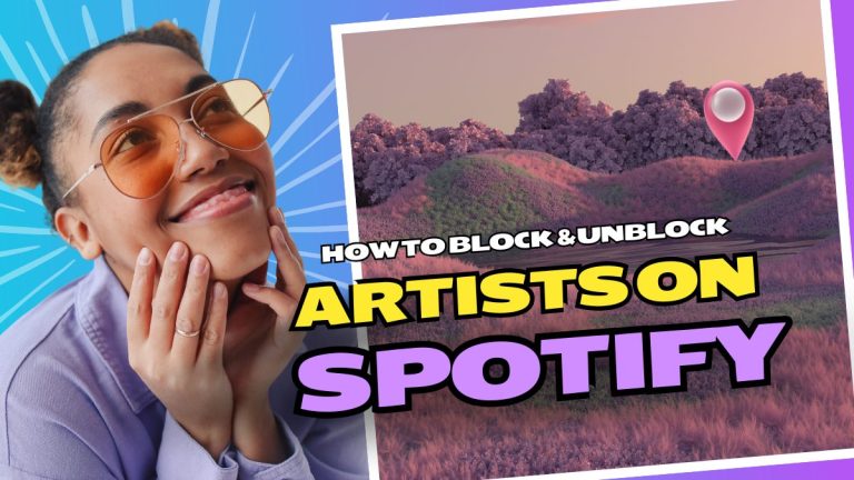 How to block and unblock artists